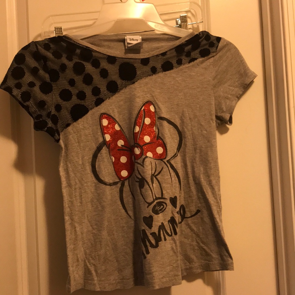 A Minnie Mouse shirt